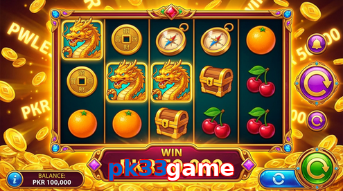 Main screen of Pk33game pg page for PK players